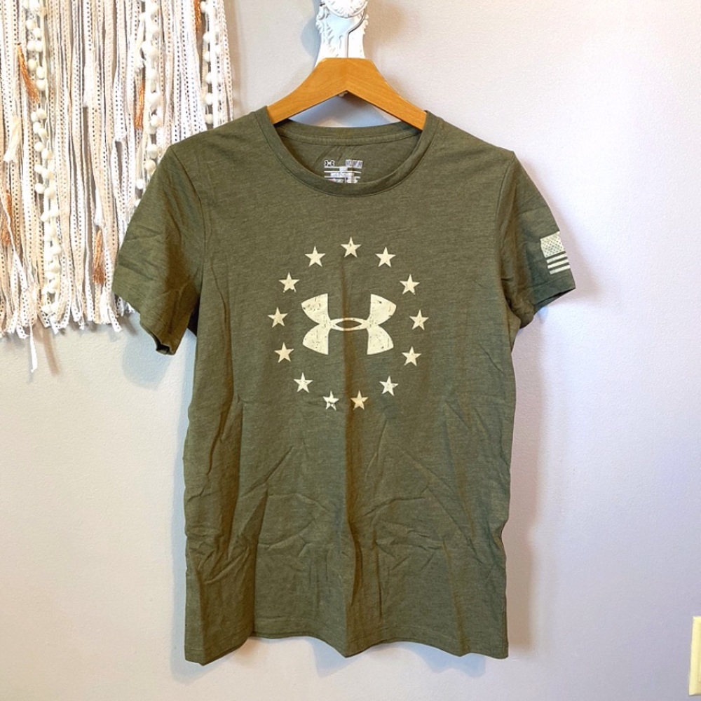 Medium army green tee